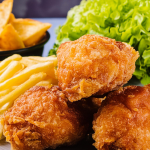 KFC-Style Hähnchenteile frittiert
